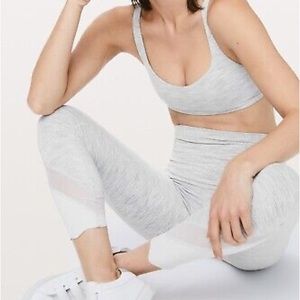 Lululemon Wunder Under Scalloped Hem Leggings